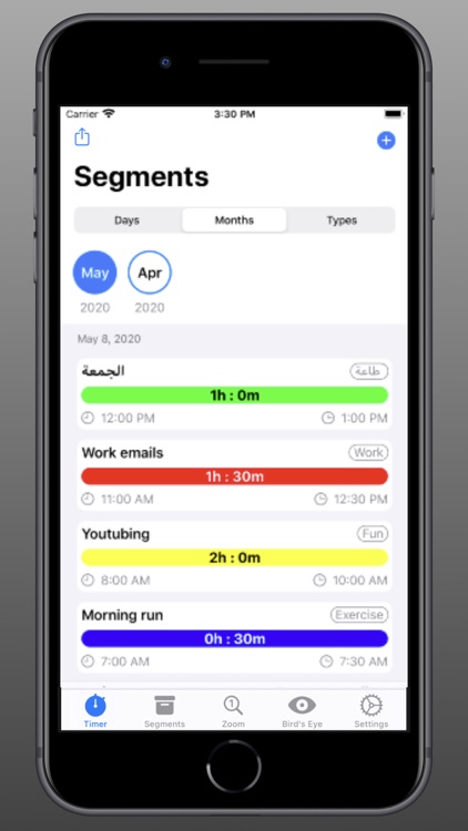 Time Segments screenshot-3
