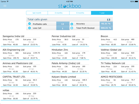 StockBoo screenshot 4