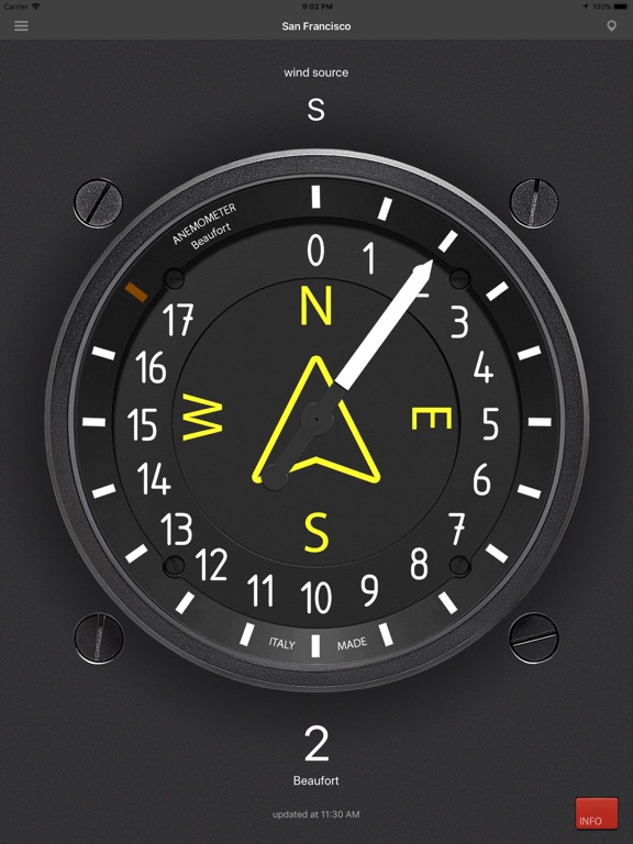 Anemometer - Wind speed Screenshots