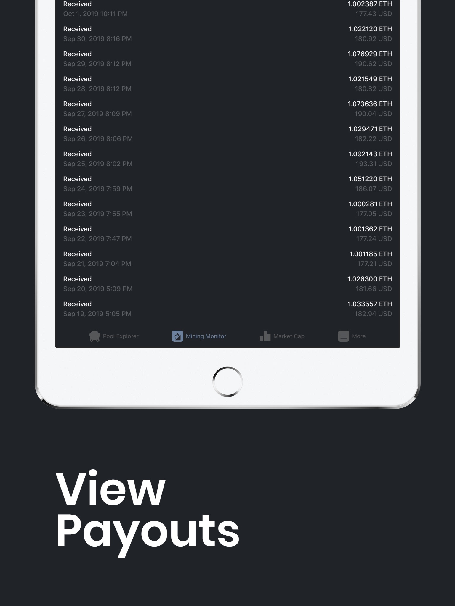 Blockwatch X - Mining Monitor screenshot 4