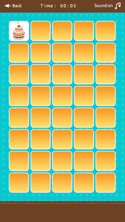 Cupcakes Memory Match Game screenshot-4