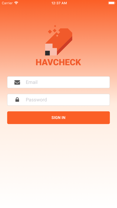 HAVCheck screenshot 2