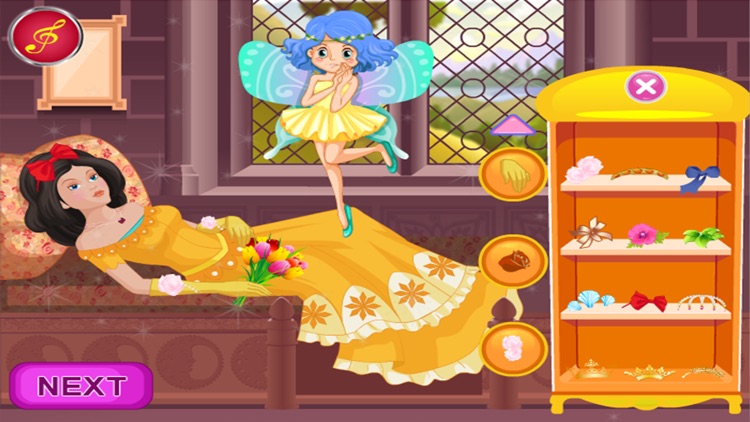 Dress Up Game Sleeping Beauty screenshot-3