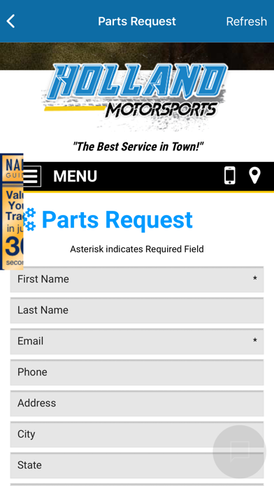 Holland Motorsports App screenshot 4