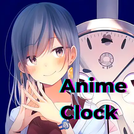 Anime Clock. Kawaii girl gif Cheats