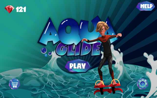 Aqua Glide 3D(圖1)-速報App