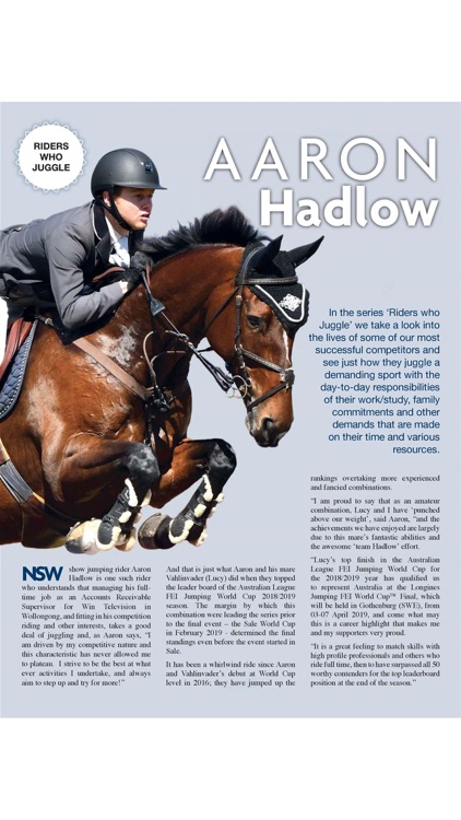 Hoofbeats Magazine