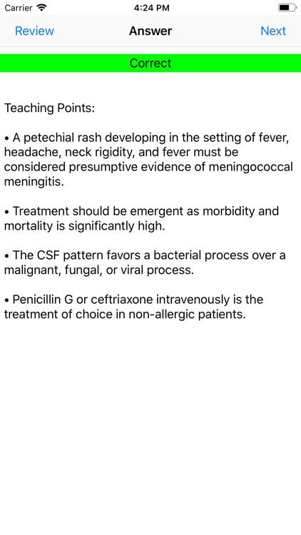 Pediatrics Quizzing screenshot-9