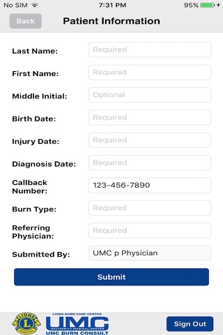 UMC Burn Consult screenshot 4