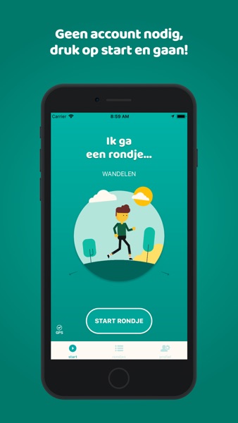 【图】Rondje GPS Wandelen en Fietsen(截图1)