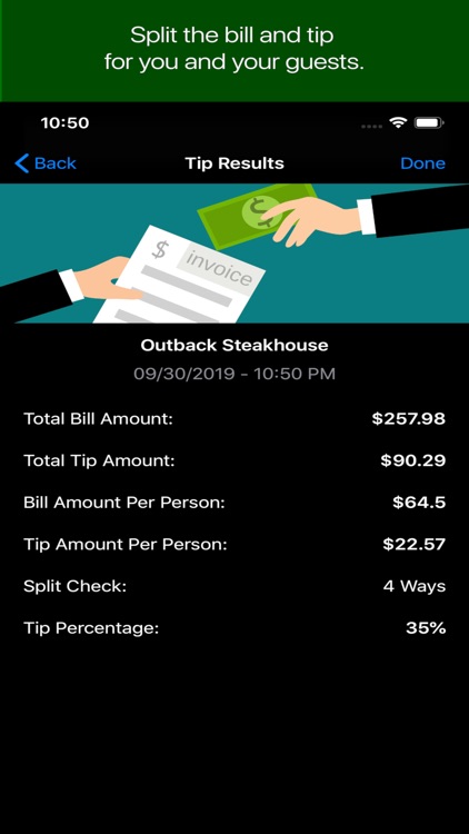 Tip Service Calculator