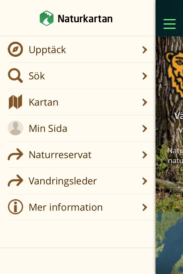 Linköpings Naturkarta screenshot 2