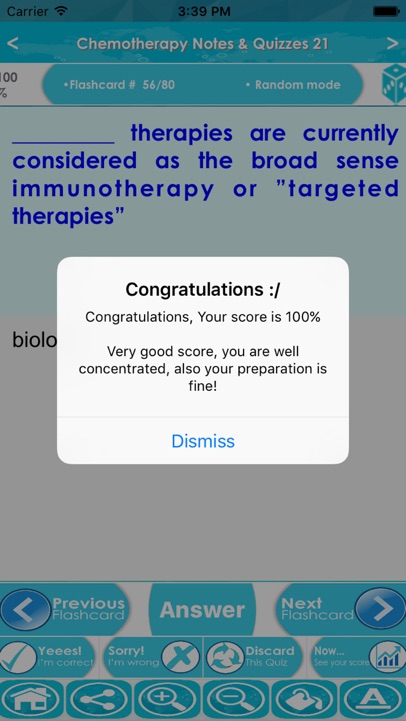 【图】Chemotherapy Exam Review App(截图3)