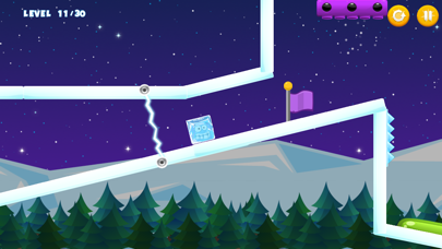 Icy Purple Hero: Jelly Odyssey screenshot 3