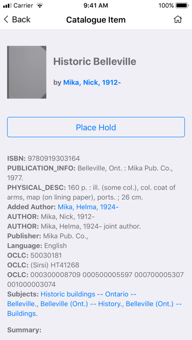 Belleville Library On the Go screenshot 4
