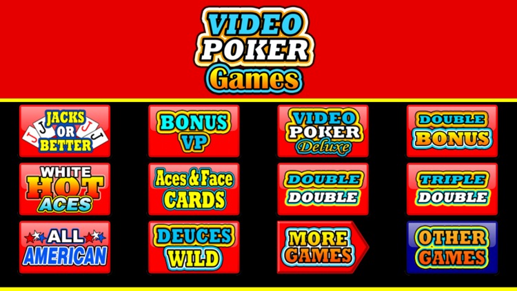 Video Poker Games screenshot-3