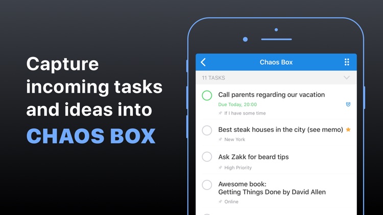Chaos Control™: GTD To-Do List screenshot-7