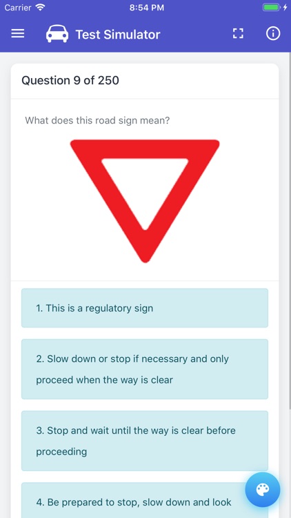 Nebraska DMV Permit Test screenshot-6