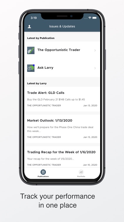 Opportunistic Trader Mobile