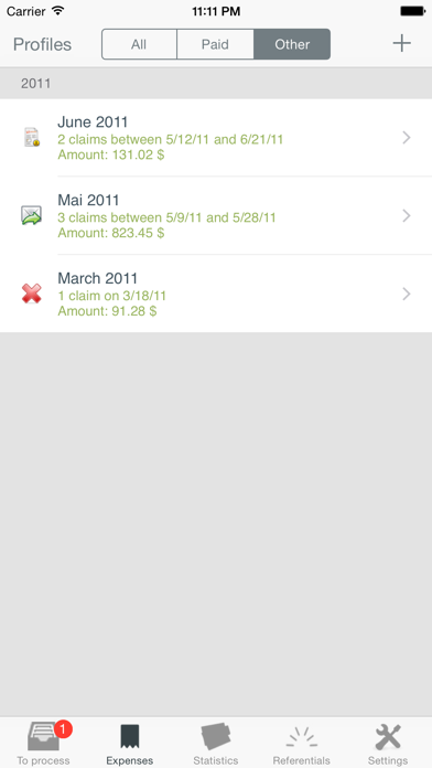 My iExpenses Pro screenshot 2