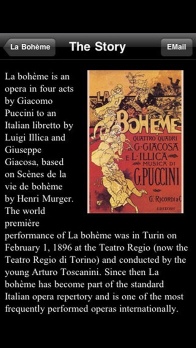 How to cancel & delete Opera: La Bohème from iphone & ipad 3