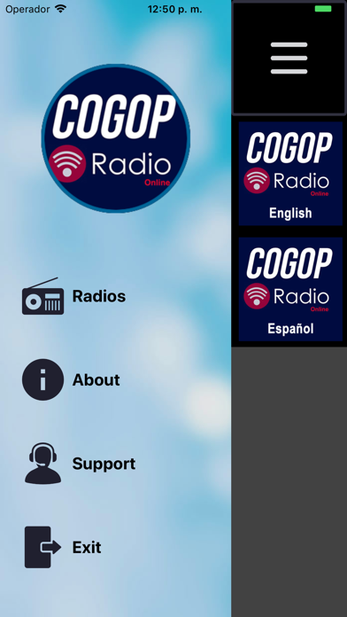 How to cancel & delete COGOP Radio from iphone & ipad 2