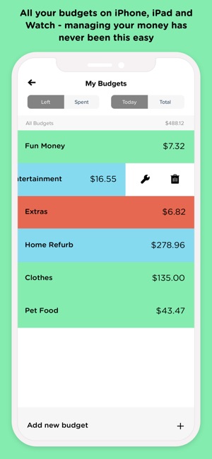 Pennies – Budget and Expenses