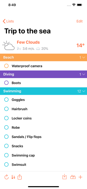 ToPack: Trip Packing Checklist(圖2)-速報App