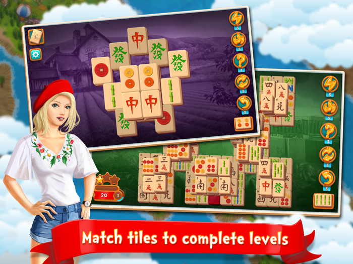 Travel Riddles Mahjong