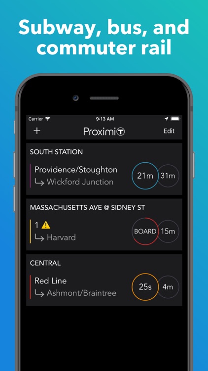 ProximiT: MBTA Boston Transit