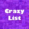 Crazy List - Vision Board list of board games 