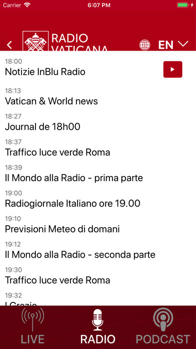 Radio Vaticana screenshot 3