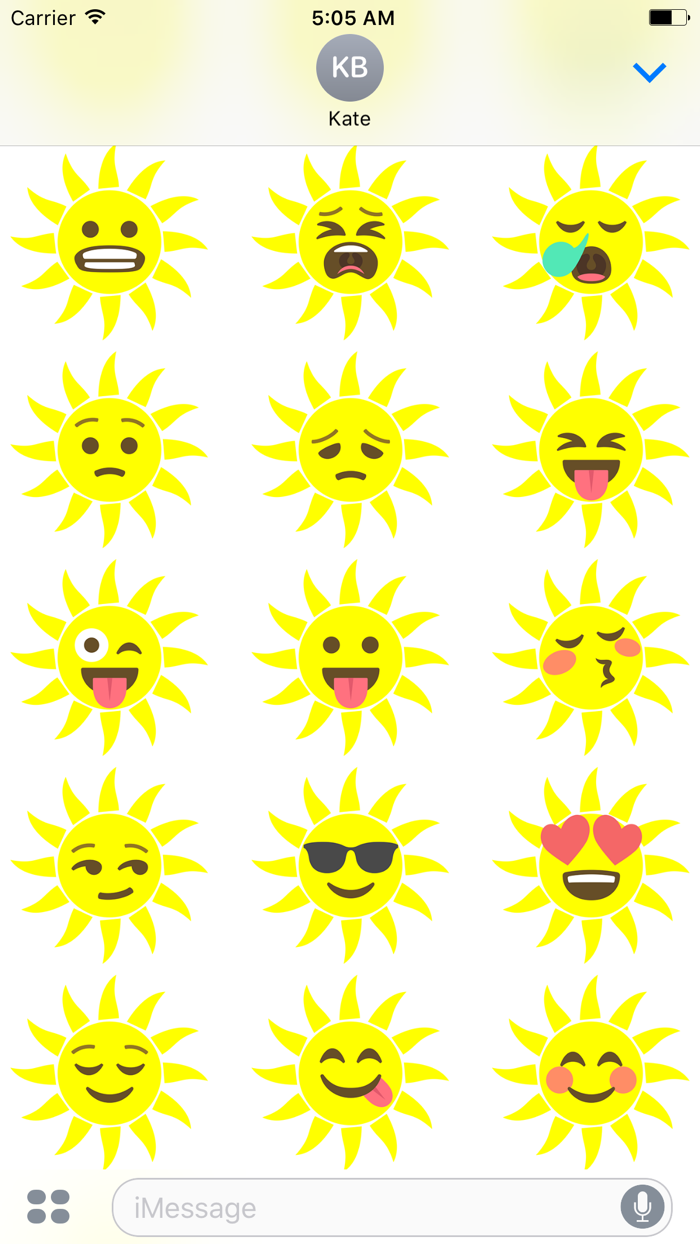 Sunny Stickers