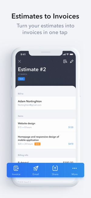 Invoice Maker with Estimates(圖4)-速報App