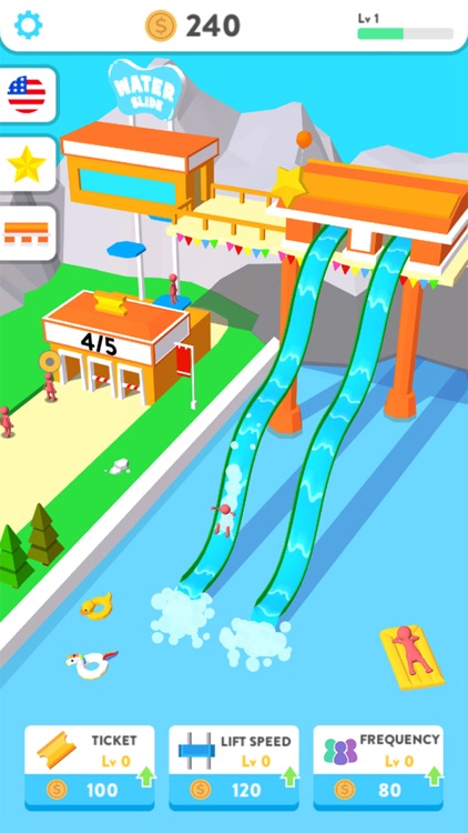 Idle Water Slide screenshot-0