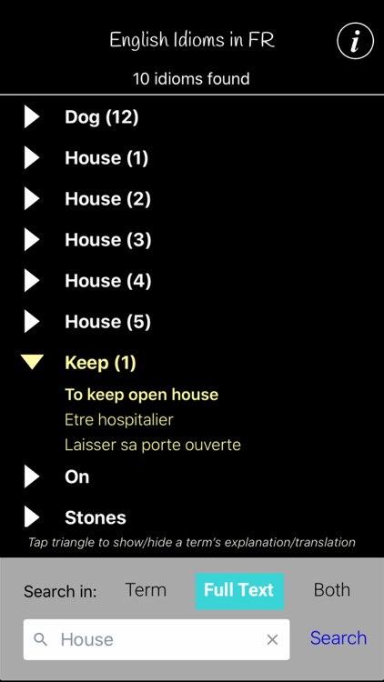 Les Idiomes Anglais Courants screenshot-3