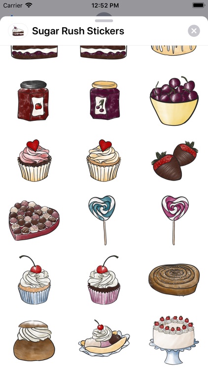 Sugar Rush Stickers screenshot-5