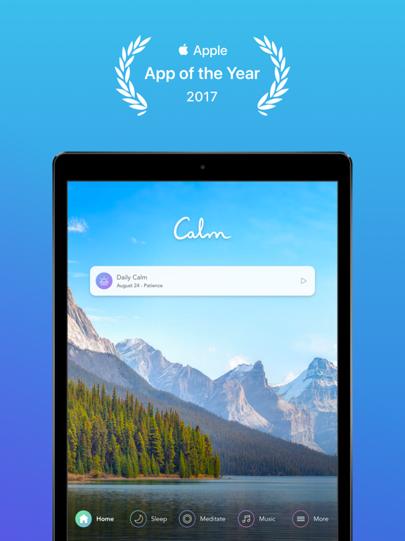 iPad Image of Calm