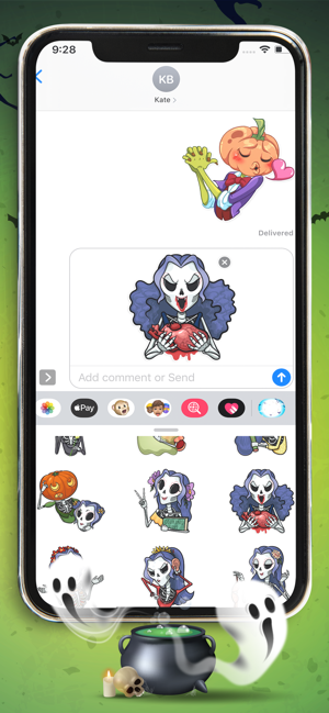 Stickers Halloween Horror(圖4)-速報App