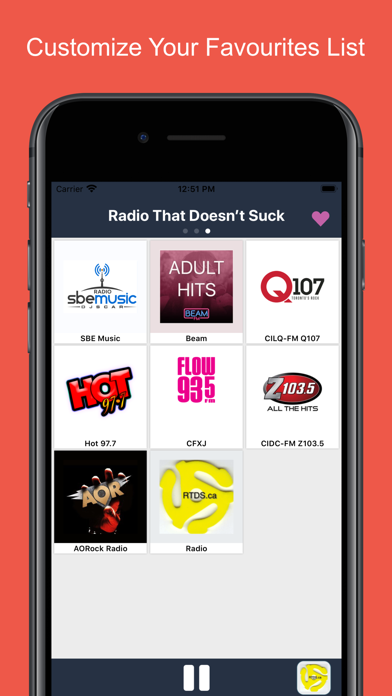 Radio Canada FM Online Music screenshot 3