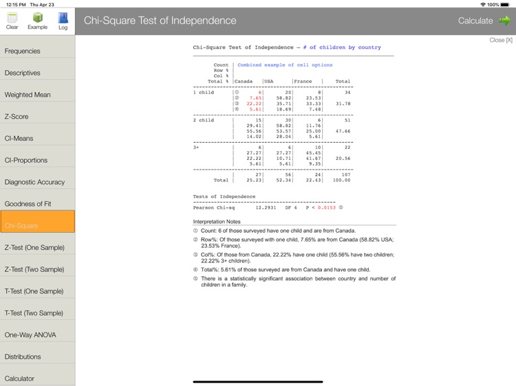 StatCalc for iPad screenshot-6