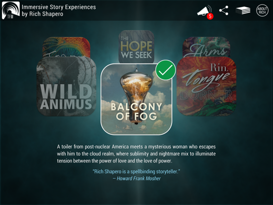 TooFar Media: Immersive Story Experiences screenshot