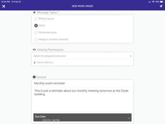 Screenshot #6 pour Express Facility Management