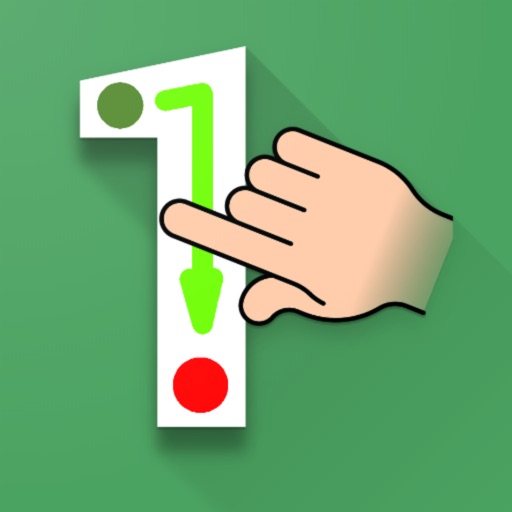 Write 123 Learn Trace Numbers Icon