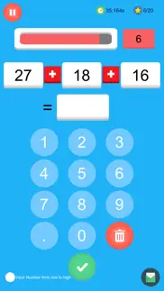 quick math:calc practice iphone screenshot 2