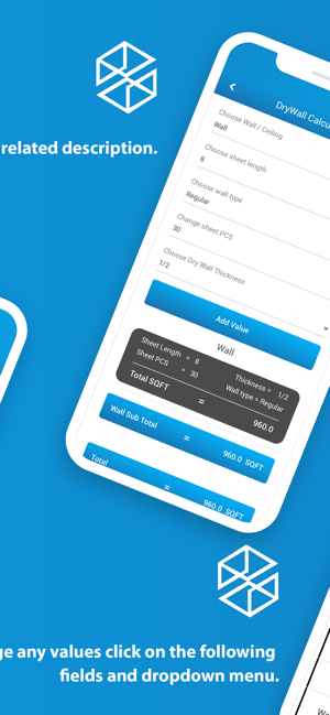 DryWall Pro cost Calculator(圖4)-速報App