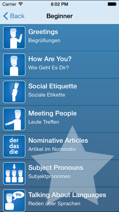 How to cancel & delete Learn German - Wie Geht's from iphone & ipad 2