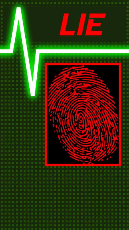 Lie Detector Fingerprint Touch