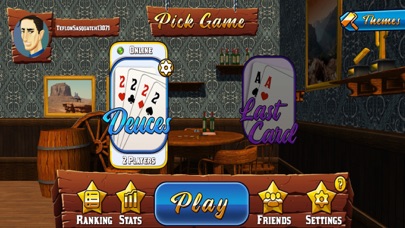 How to cancel & delete Card Room: Deuces,Last Card from iphone & ipad 3