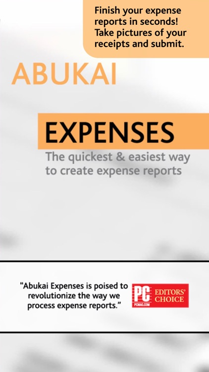 ABUKAI Expense Reports Receipt